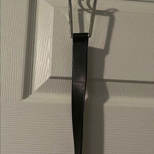 Anthropologie Sleek Black Belt